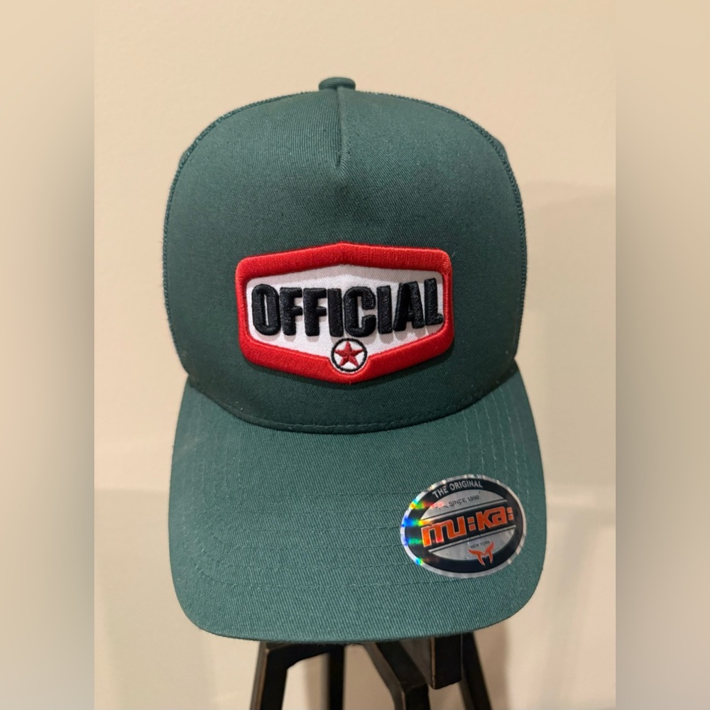 Muka 'Official' Trucker Hat Green